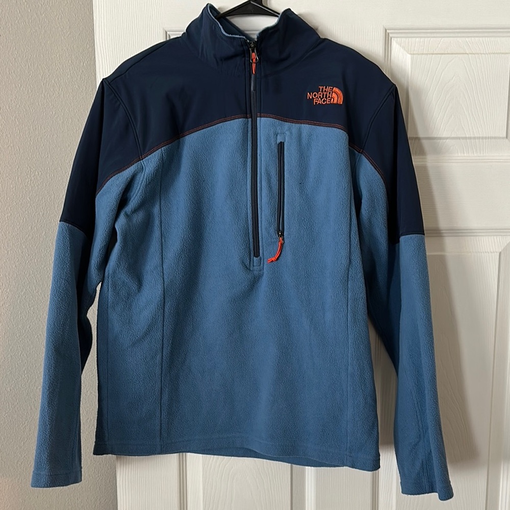 The North Face Blue and Black Performance Jacket